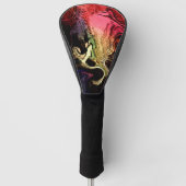 polierter Ton und Formen aus versteinertem Gestein Golf Headcover (Vorderseite)