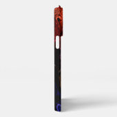 polierter Ton und Formen aus versteinertem Gestein iPhone Hülle (Rechte Seite)