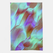 Poliertes Gestein in Chrom lila Geschirrtuch (Vertikal)