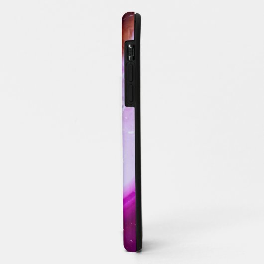 Poliertes Lila Gate mit Quartz Case Mate iPhone (Hinten/Links)