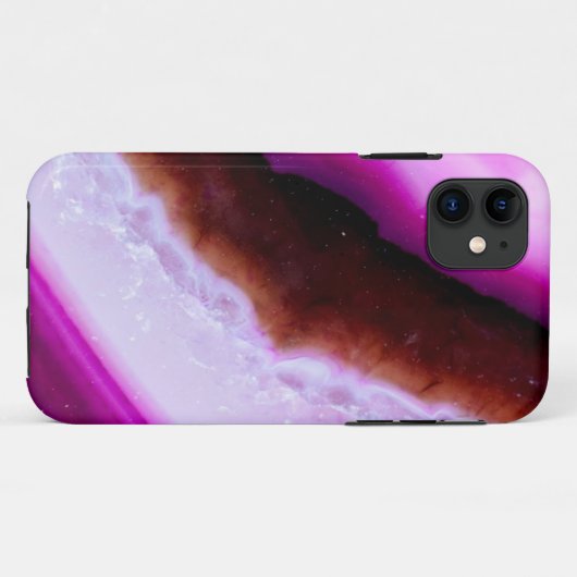 Poliertes Lila Gate mit Quartz Case Mate iPhone (Rückseite (Horizontal))