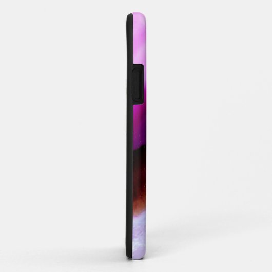 Poliertes Lila Gate mit Quartz Case Mate iPhone (Hinten/Rechts)