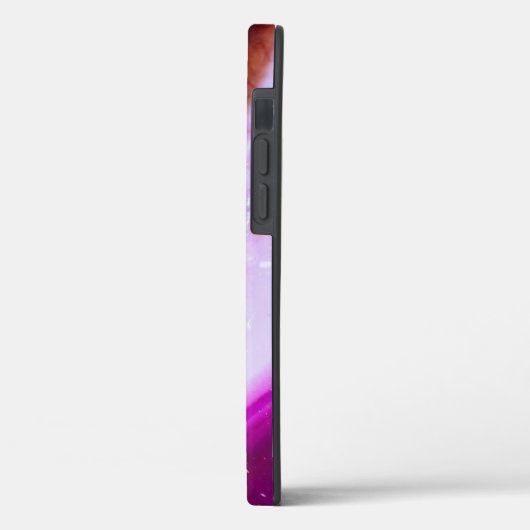 Poliertes Lila Gate mit Quartz Case Mate iPhone (Rückseite / Links)
