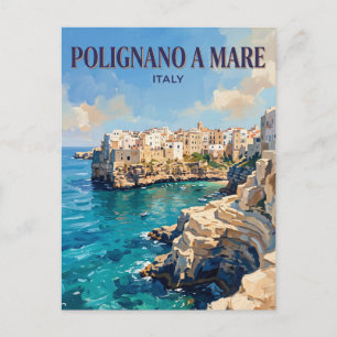 Polignano a Mare Adria-Küste Italien Postkarte