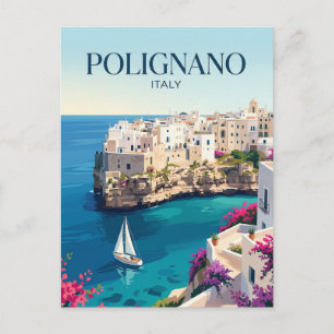 Polignano a Mare Italien Postkarte