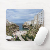 Polignano ein Stutenstadtstrand in Puglia mousepad (Mit Mouse)