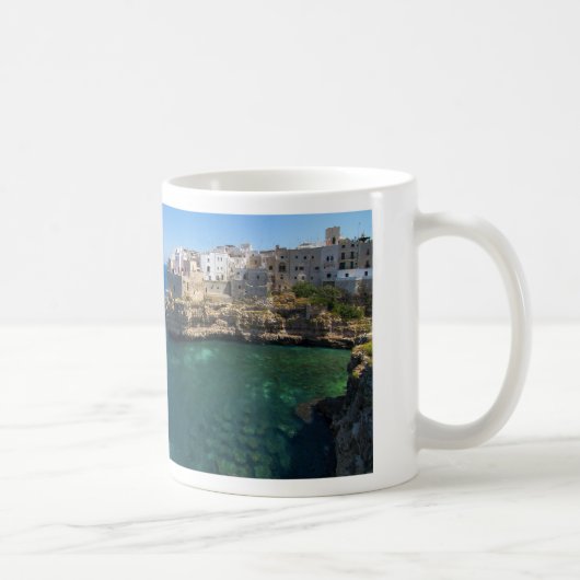 Polignano eine Stuten-Tasse Kaffeetasse (Rechts)
