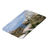 Polignano ist ein rechteckiger Magnet für den Stad (Linke Seite)