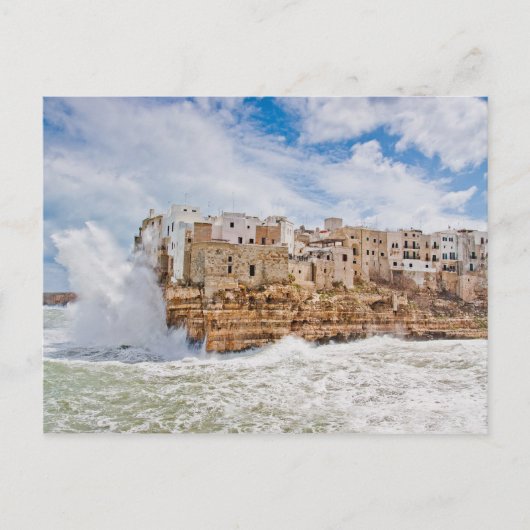 Polignano, Süditalien Postkarte (Vorderseite)