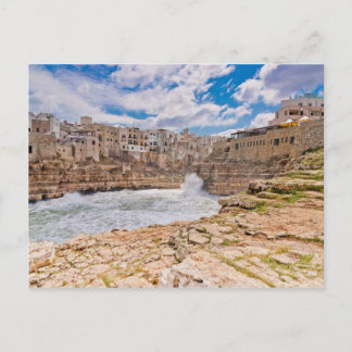 Polignano, Süditalien Postkarte