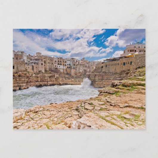 Polignano, Süditalien Postkarte (Vorderseite)