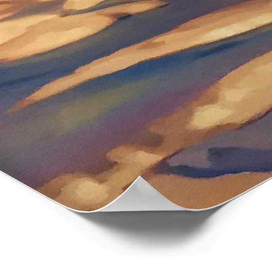 Polihale Beach Poster (Ecke)