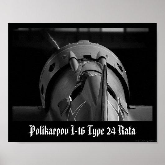 Polikarpov I-16 Typ 24 Rata Poster (Vorne)