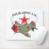 Polikarpow I-16 Mousepad (Mit Mouse)