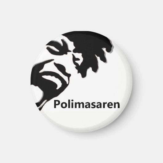 Polimasaren kylskåpsmagnet rund magnet (Vorne)