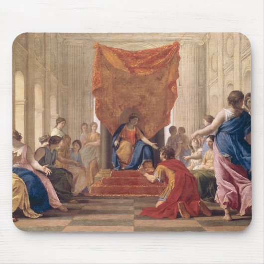Poliphilus, das vor Königin Eleuterylida knit Mousepad (Vorne)