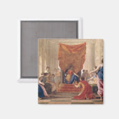 Poliphilus Kneeling vor Königin Eleuterylida Magnet (Vorderseite/Rückseite)