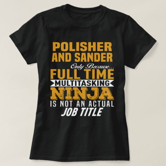 Polischer und Sander T-Shirt (Design vorne)