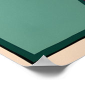 Polish 1970s anti drug poster Heroina (Ecke)