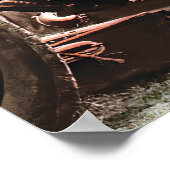 Polish Air Force WWII Propaganda Poster Strong (Ecke)