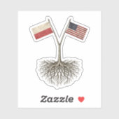 Polish - American Aufkleber (Blatt)