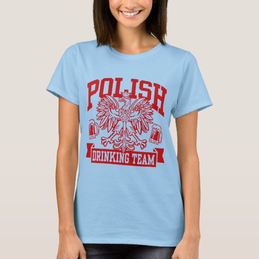 Polish Drinking Team T-Shirt (Vorderseite)