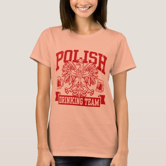 Polish Drinking Team T-Shirt (Vorderseite)