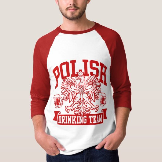 Polish Drinking Team T-Shirt (Vorderseite)