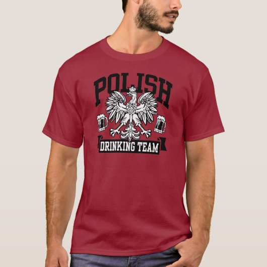 Polish Drinking Team T-Shirt (Vorderseite)