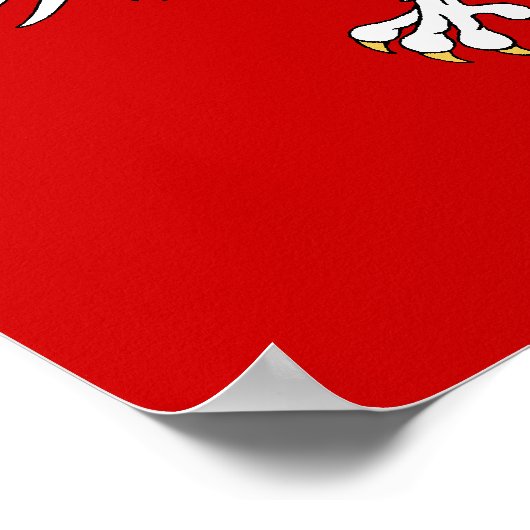 Polish Eagle Poster (Ecke)