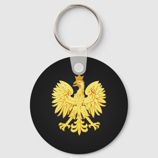 Polish eagle schlüsselanhänger (Vorderseite)