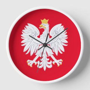 Polish Eagle Wall Clock Uhr