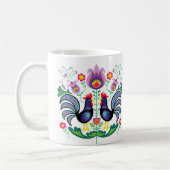 Polish Folk Art Wycinanki Mug Kaffeetasse (Links)