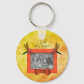 Polish Grandmother Love My Babci Dragonfly  Schlüsselanhänger (Vorderseite)