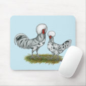 Polish Splash Chickens Mousepad (Mit Mouse)