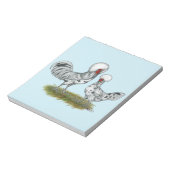 Polish Splash Chickens Notizblock (Rotiert)