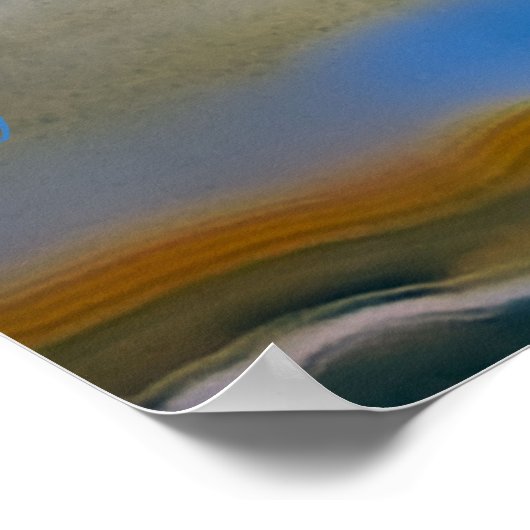 Polished Agate Opus 01 Poster (Ecke)