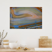Polished Agate Opus 01 Poster (Küche)