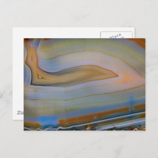 Polished Agate Opus 01 Postkarte (Vorne/Hinten)