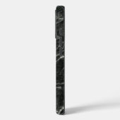 Polished Black Marble Slab Case-Mate iPhone Hülle (Rückseite / Links)