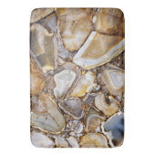 Polished Geode Stones Badematte (Vorderseite Vertikal)