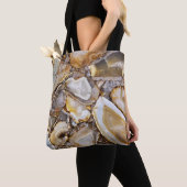 Polished Geode Stones Tasche (Von Nahem)