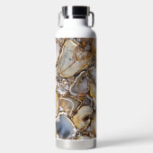 Polished Geode Stones Trinkflasche (Vorderseite)