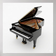 Polished Grand Piano