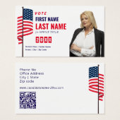 Political Candidate Election Campaign Personalized (Vorne & Hinten)