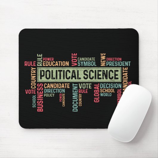 Political Science Mousepad (Mit Mouse)
