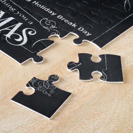 Politically Correck Chalk Chrismas Puzzle Box -I (Seite)