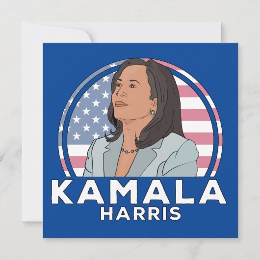 Politics Kamala Harris Ankündigung (Vorderseite)