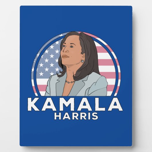 Politics Kamala Harris Fotoplatte (Vorderseite)