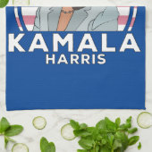 Politics Kamala Harris Geschirrtuch (Gefaltet)